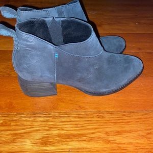 Dark gray Tommy hf ankle boots
